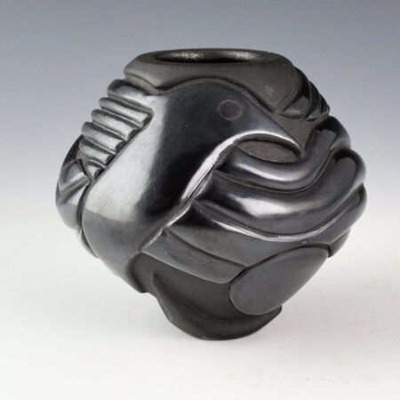 Youngblood, Christopher - Carved Bowl with Two Hummingbirds