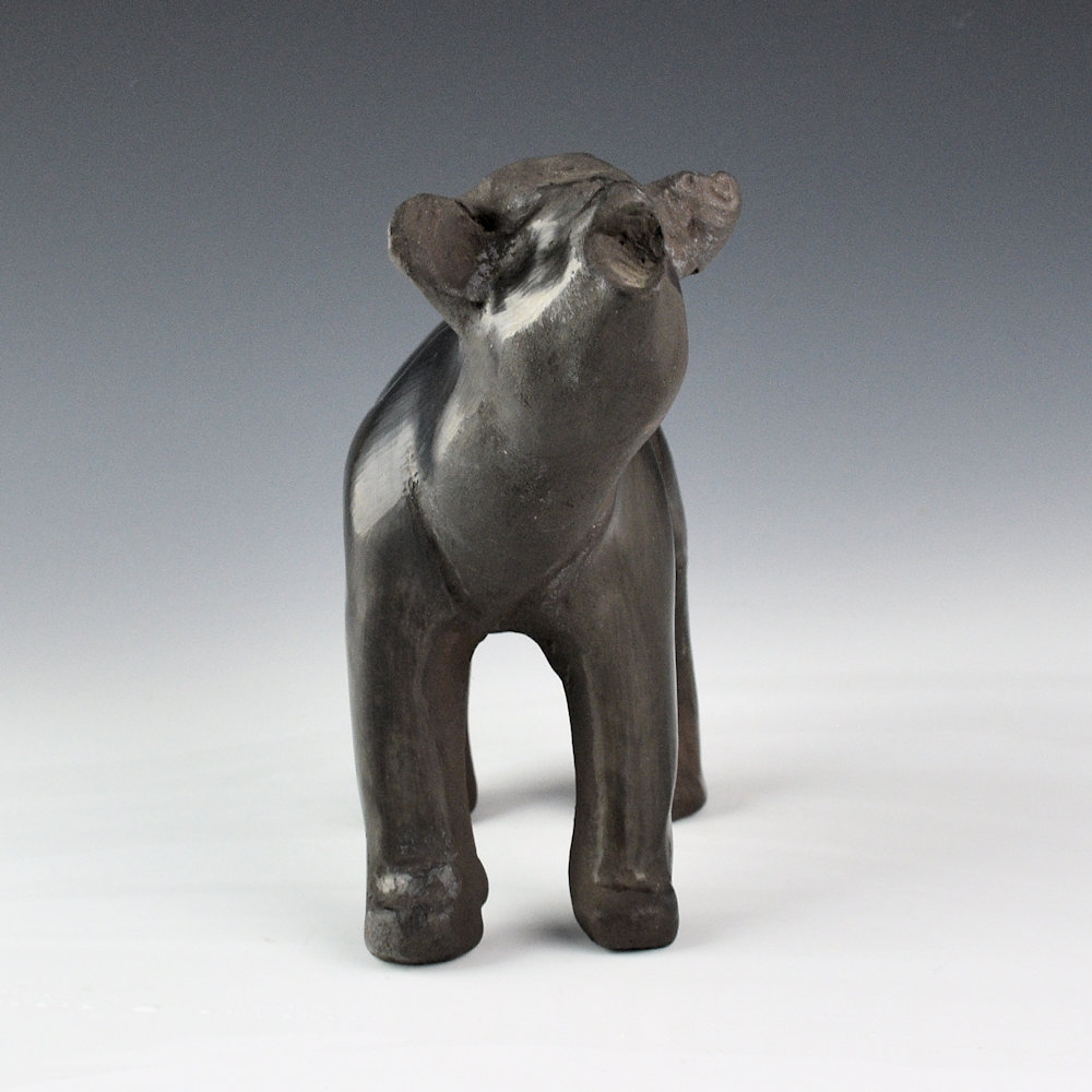 Dunlap, Carlos - Clay Cow with Polished Body (1967) - Image 3