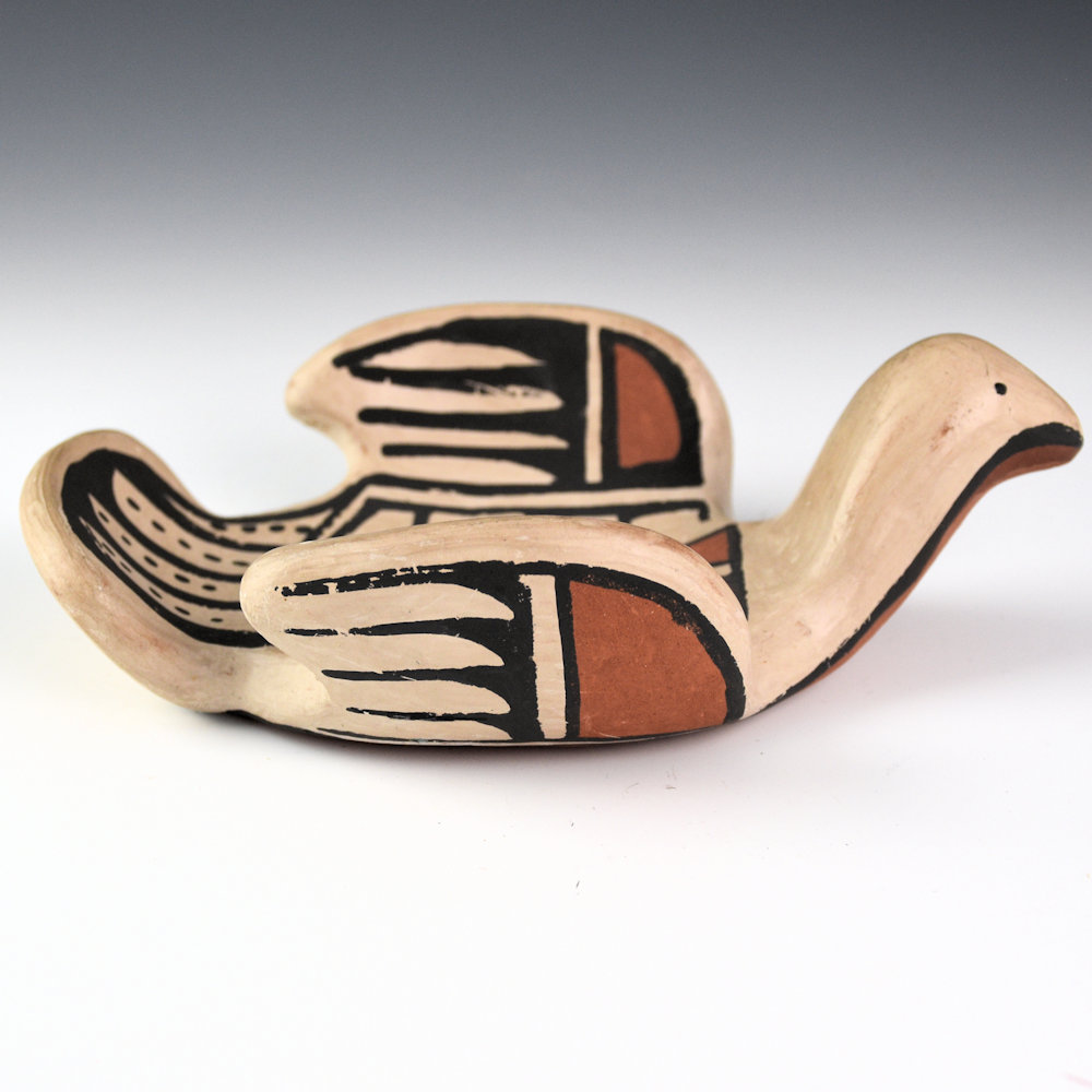 Dunlap, Carlos - Polychrome Bird with Painted Desgins (1967) - Image 2