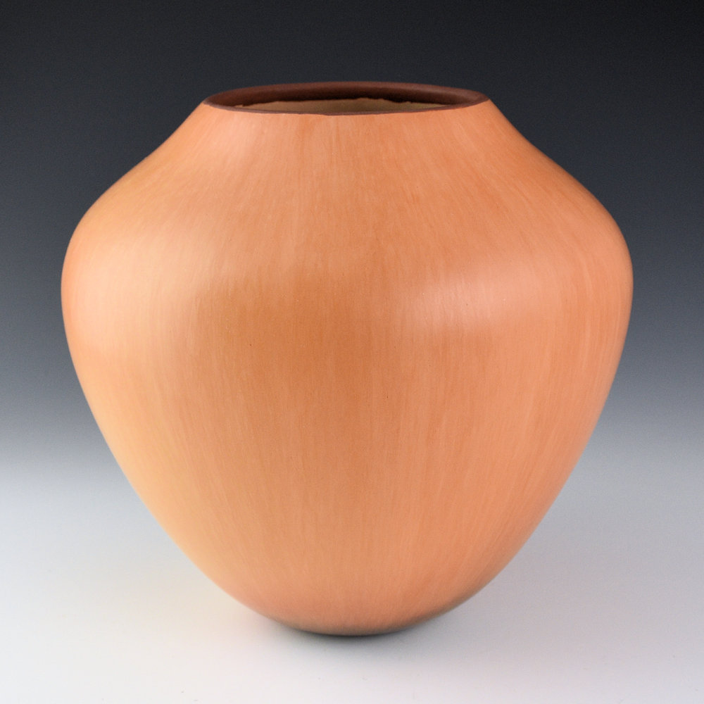 Quotskuyva, Dextra - 7.5" Tall "Cardinals" Five-Color Jar (1990s) - Image 3