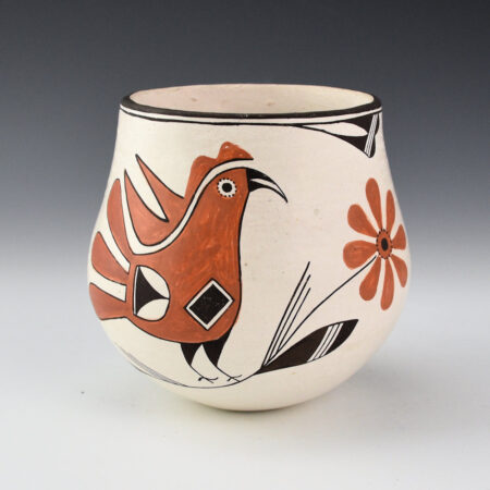 Alternative view of Lewis, Emma - Jar with Parrots and Flowers (1980s)