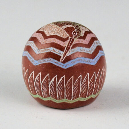 Alternative view of Lonewolf, Greg - "Hummingbird" Seedpot (1990s)