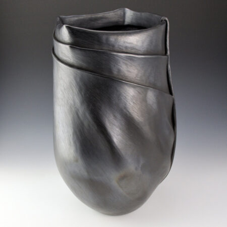 Alternative view of Tso, Jared - "Youngest Brother" Black Fired Jar, "Best of Pottery" Gallup Ceremonials 2026