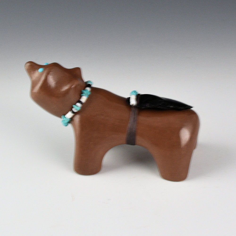 Naranjo, Jarren - Brown Bear with Arrowhead and Necklace - Image 3