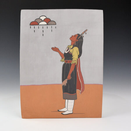 Garcia, Jason - "Corn Maiden #7" Clay Tile