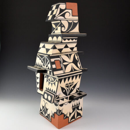 Suina, Jeff - 16" Tall "Metropolis" Jar