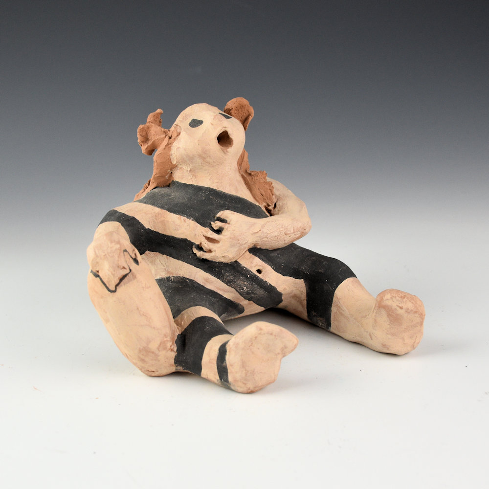 Folwell, Jody - Clay "Koshari" Figure (1980s) - Image 2