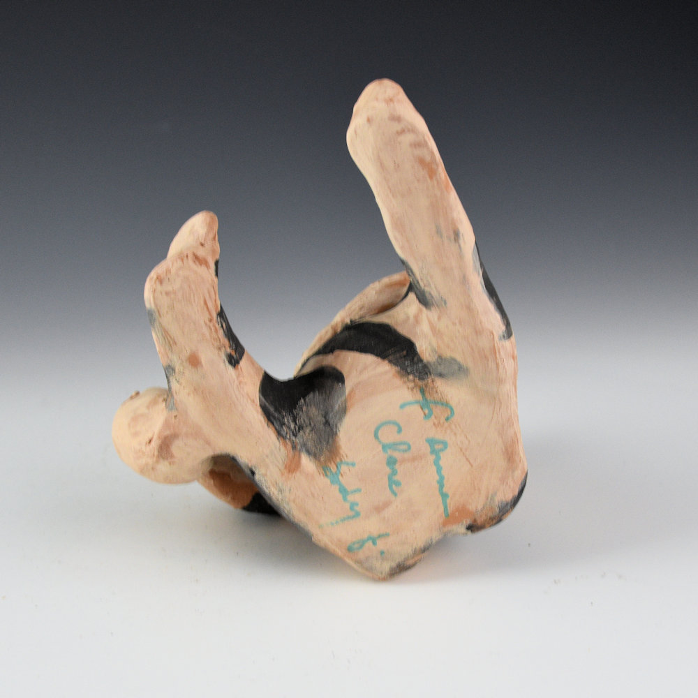 Folwell, Jody - Clay "Koshari" Figure (1980s) - Image 3