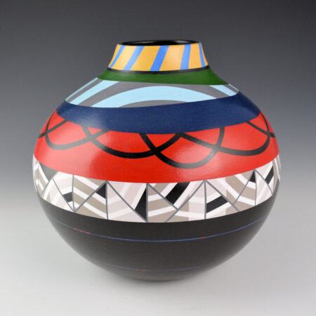 Namingha, Joseph - "Urban Web" Jar (2026)