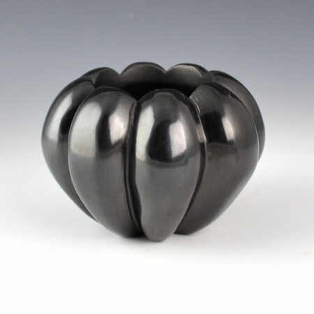 Youngblood, Joseph - "Melon Blossom" Wide Rib Melon Bowl