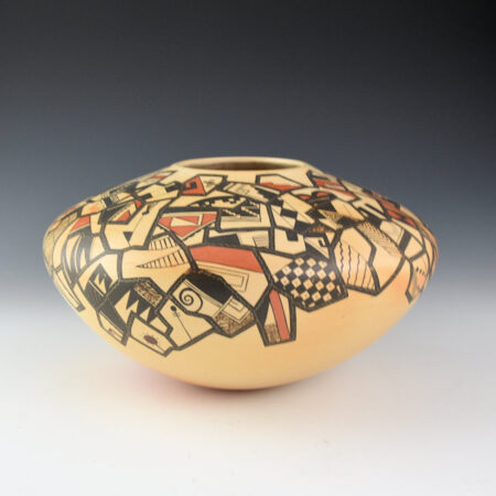 Abeita, Karen - Large Bowl with Shard Designs