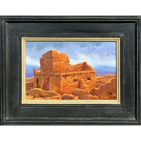 Winder, Kwani Povi - "A Life Lived" Oil on Linen Board (8 x 12)