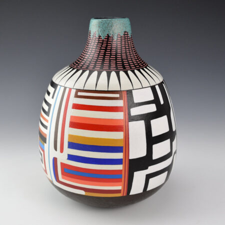 Alternative view of Namingha, Les - "The Circuitry of Space" Jar (2026)