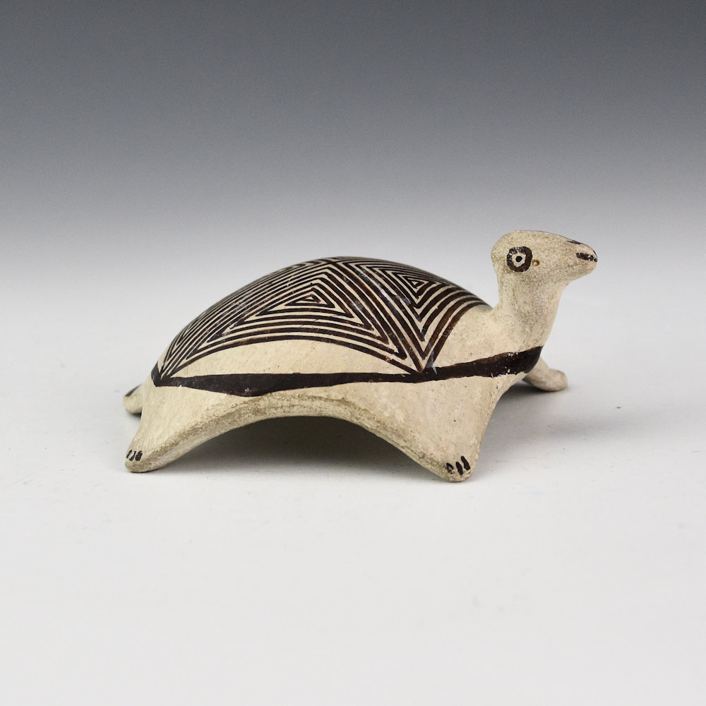 Lewis, Lucy - Turtle Clay Figure (1960s)