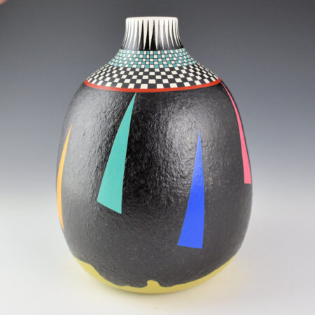 Alternative view of Namingha, Les - "Covered" Tall Jar (2026)