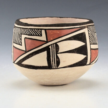 Alternative view of Lewis, Lucy - Small Bowl with Rain and Leaf Designs (1960s)