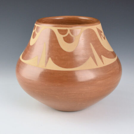 Alternative view of Martinez, Maria - Sienna Avanyu Design Jar "Maria Popovi 1264"  (1964)