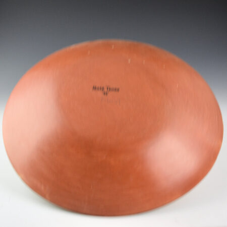 Alternative view of Tahbo, Mark  - 12" Plate with Sikyatki Butterfly (1993)