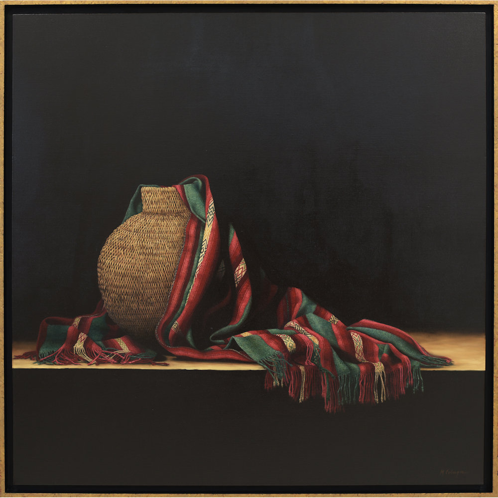 Calengor, Mary - "Preservation" Oil on Linen (48" x 48") - Image 4