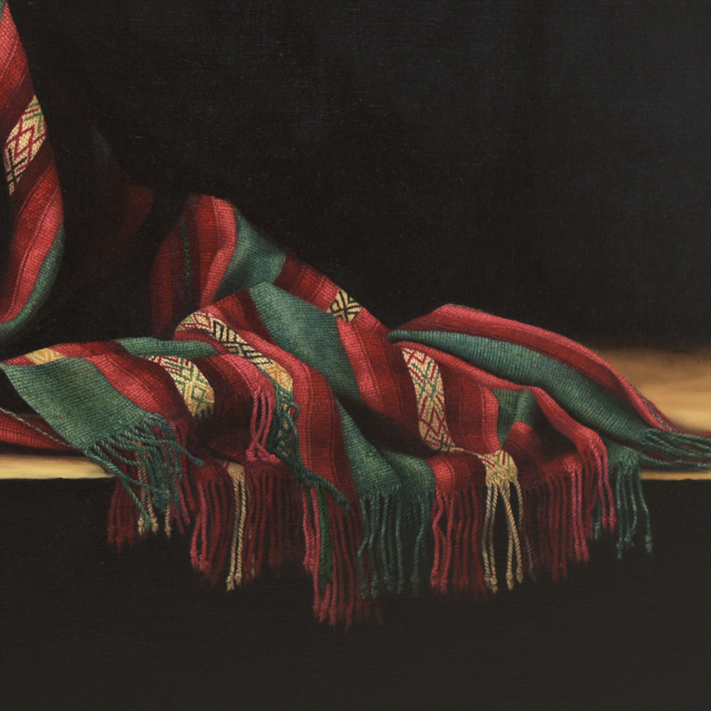 Calengor, Mary - "Preservation" Oil on Linen (48" x 48") - Image 3