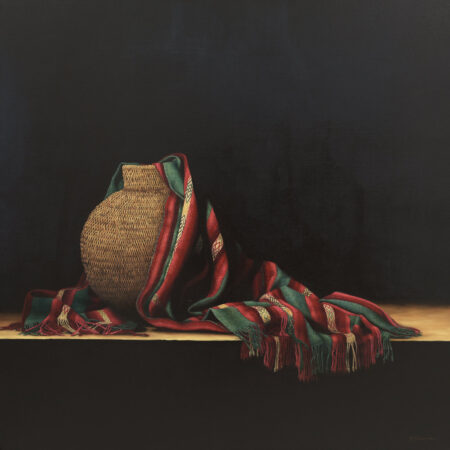 Calengor, Mary - "Preservation" Oil on Linen (48" x 48")