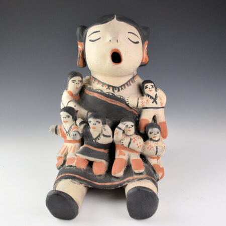 Martin, Mary Suina - 9" Tall Storyteller with Six Kids (1987)