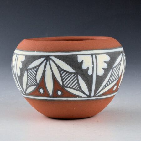 Small, Mary - Polychrome Bowl Flower Designs (1980s)