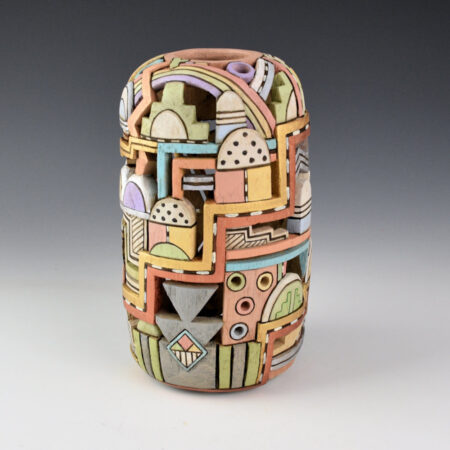 Honyouti, Mavasta - "Prayers for Rain" Fully Carved Cottonwood Carving