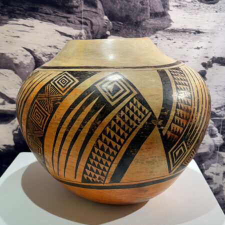 Nampeyo of Hano - Storage Jar with Bird Wing Designs (1900-1915), Published "7 Families in Pueblo Pottery"