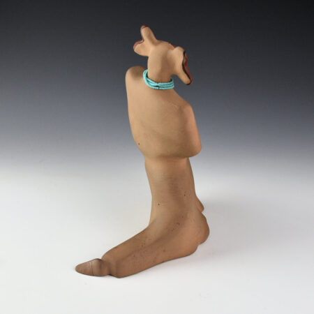 Alternative view of Naranjo-Morse, Nora - "Mud Maiden" Standing Clay Figure