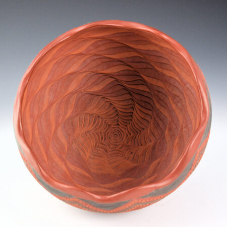Alternative view of Zane Smith, Richard - Double Corrugated Open Bowl (2000)