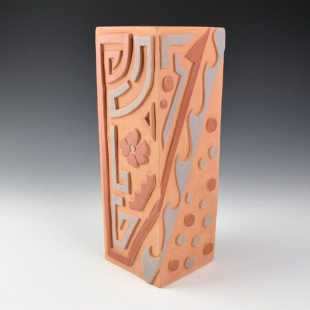 Alternative view of Medlock, Rochelle Jewel (21 Years Old) - "Bring the Rain" Carved Square Jar