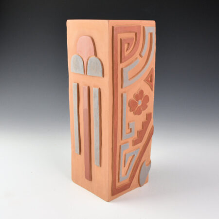 Medlock, Rochelle Jewel (21 Years Old) - "Bring the Rain" Carved Square Jar