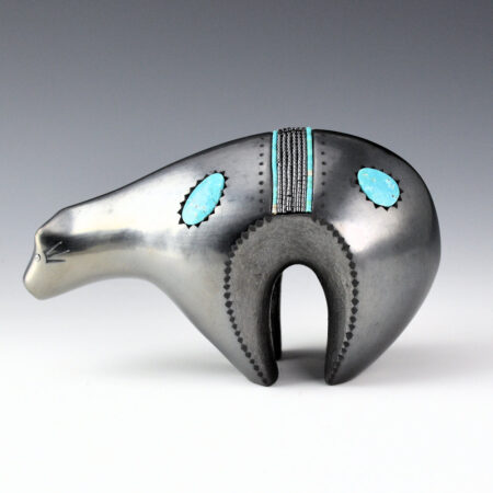Sanchez, Russell  - Gunmetal Fired Bear with Turquoise (2026)