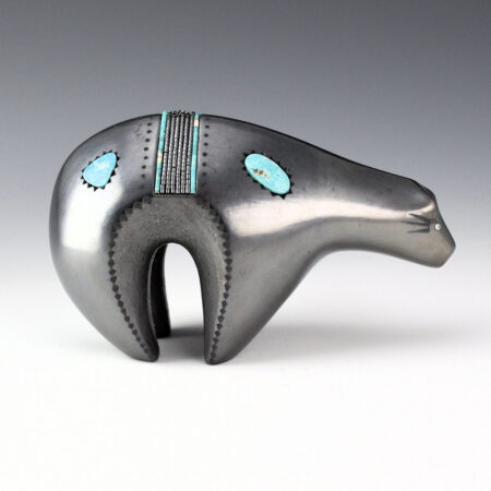 Alternative view of Sanchez, Russell  - Gunmetal Fired Bear with Turquoise (2026)