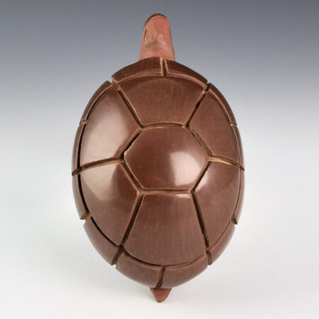 Alternative view of Roller, Ryan - Carved Brown Turtle Figure