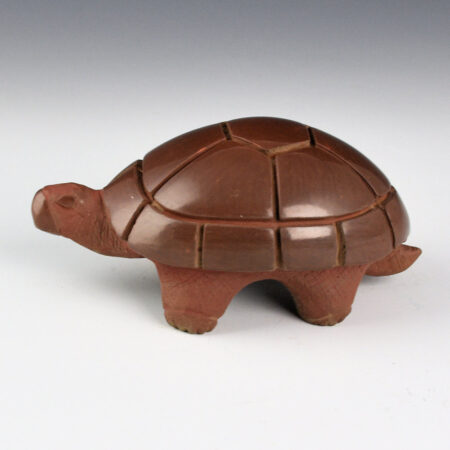 Roller, Ryan - Carved Brown Turtle Figure