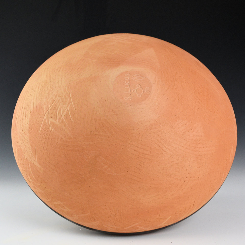 Lucas, Steve - 10" Wide "Prayer for Rain" Wide Shoulder Jar - Image 5