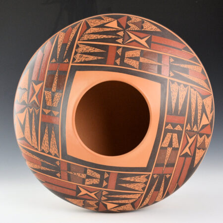 Alternative view of Lucas, Steve - 10" Wide "Prayer for Rain" Wide Shoulder Jar