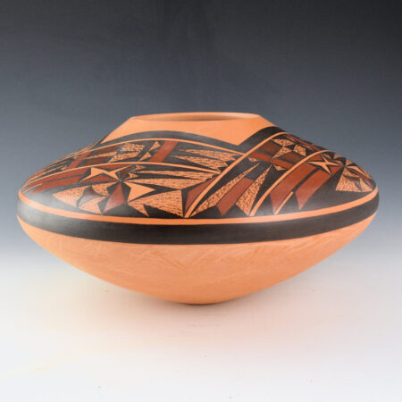 Lucas, Steve - 10" Wide "Prayer for Rain" Wide Shoulder Jar