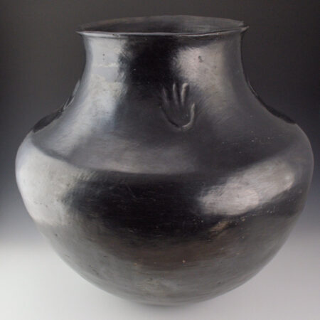 Alternative view of Tafoya, SaraFina - 17" Tall Water Jar with Bear Paws (1910-15)
