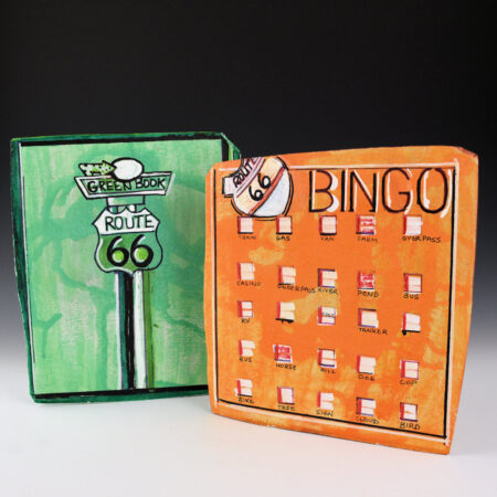 Folwell, Susan - "Green Book and Driving Bingo" Tile Pair