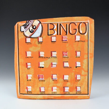 Alternative view of Folwell, Susan - "Green Book and Driving Bingo" Tile Pair