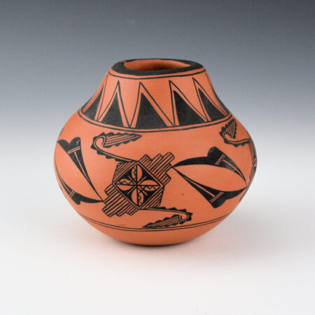 Alternative view of Tenorio, Thomas - Red Jar with Rain Designs (1989)