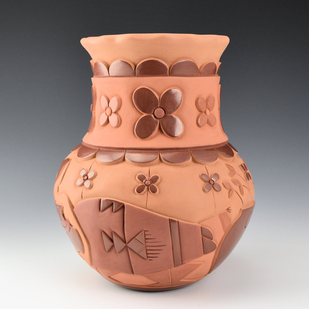 Garcia, Tammy - "Dreaming of Water" Multi-Color Jar (2026) Ribbon - Image 4
