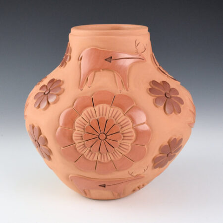 Alternative view of Garcia, Tammy - "Dreaming of Zuni" Multi-Color Jar