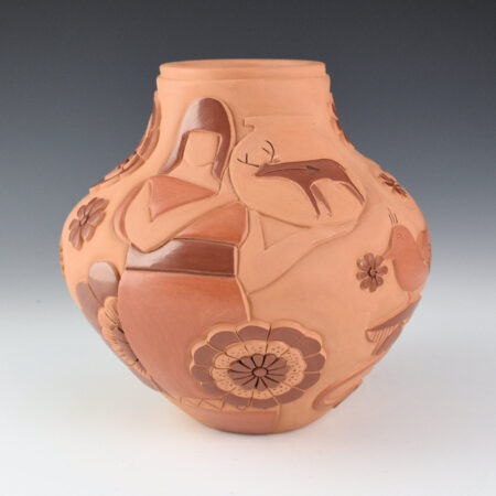 Garcia, Tammy - "Dreaming of Zuni" Multi-Color Jar