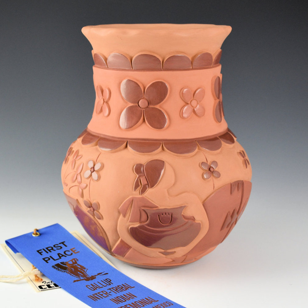 Garcia, Tammy - "Dreaming of Water" Multi-Color Jar (2026) Ribbon