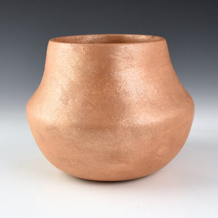 Alternative view of Riding In, Will - Micaceous Jar with Polished Stripe