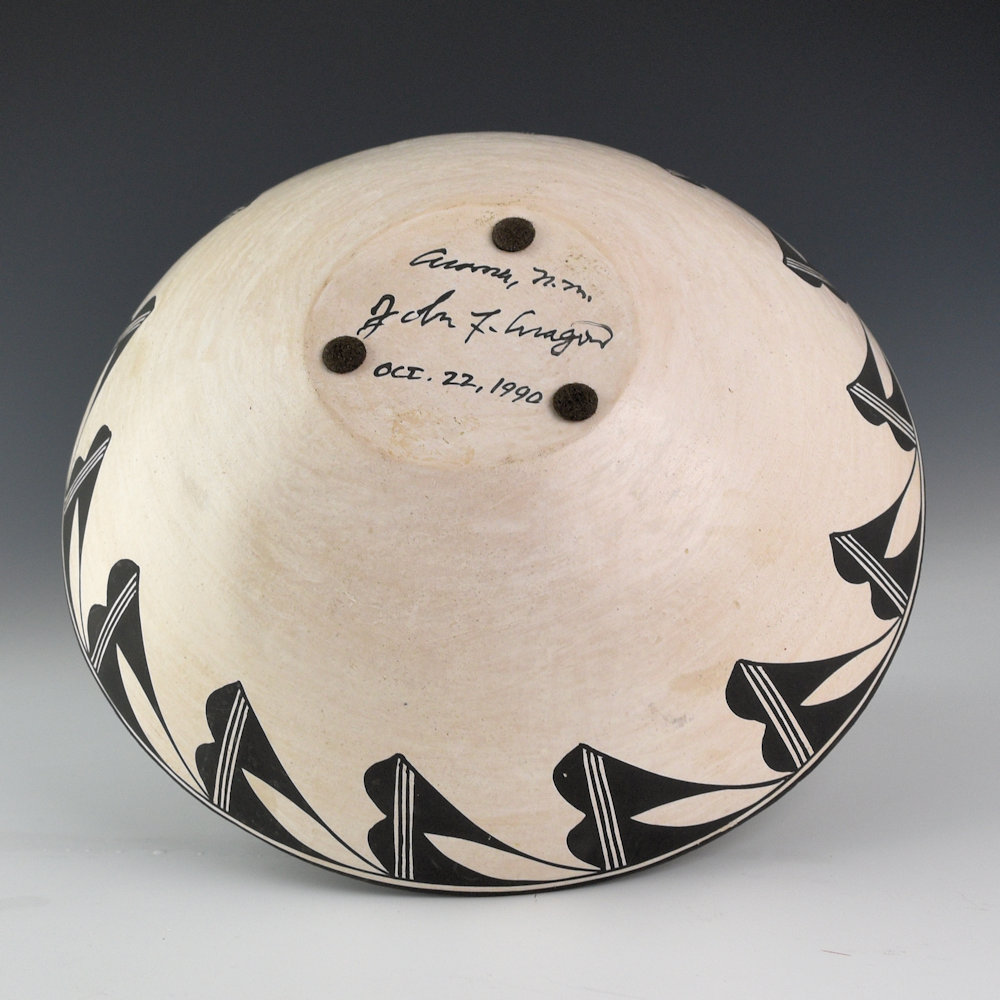 Aragon, John - Open Bowl with 67 Mimbres Insects (1990) - Image 3